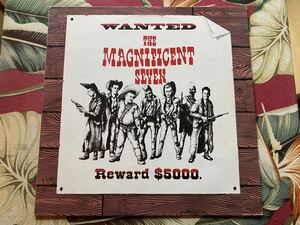 Various The Magnificent Seven LP METEORS FRENZY RESTLESS サイコビリー ロカビリー