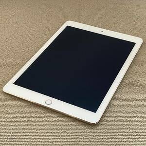 中古品 Apple アップル iPad Air 2 16GB Wi-Fi + Cellular ゴールド アイパッド 1円 から 売り切り