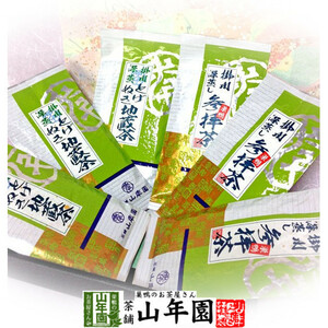 お茶 日本茶 煎茶 掛川茶詰め合わせ 参拝茶100g×3本、とげぬき地蔵茶100g×3本 送料無料