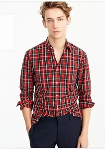 SALE！送料無料！【新品】サイズ:L J.CREW ジェイクルー Washed Danvers Plaid Shirt ボタンダウン 4