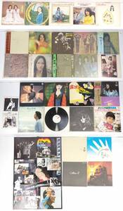 10 LP レコード 邦楽 28枚 セット 麻丘めぐみ 浅田美代子 アグネス アリス 井上陽水 荒井由実 森田童子 チューリップ◆70年 当時物 まとめ