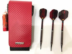 ◎現状品 ダーツ バレル・シャフト・フライト・チップ・ダーツケース おまとめ ワンエイティ/CARBON ST/ハローズ 同梱不可 1円スタート