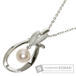 MIKIMOTO ミキモト アコヤパール 真珠 ネックレス シルバー レディース 中古