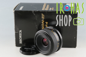 Zenza Bronica Zenzanon-RF 45mm F/4 Lens With Box #55000L6