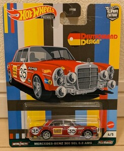 【Hot Wheels 2021】DEUTSCHLAND MERCEDES-BENZ 300 SEL 6.8 AMG ／ ホットウィール メルセデス・ベンツ【1971年欧州ツーリングカー】