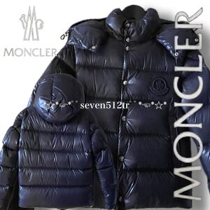 本物新品 43872123 MONCLERモンクレール/0(日本サイズ S相当)超人気 ダウンフード付き(フード・袖脱着可！)凄くカッコイイ