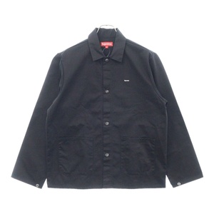 SUPREME シュプリーム 17AW Shop Jacket スモールボックスロゴショップジャケット ブラック