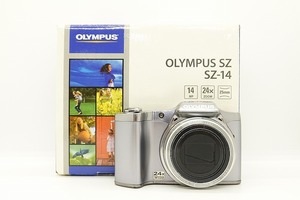 オリンパス OLYMPUS コンパクトデジタルカメラ シルバー SZ-14