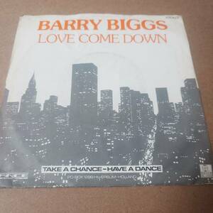 Barry Biggs - Love Come Down / This Is Good Life // Ariola 7inch / Reggae Pop / AA3436