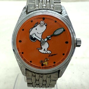 B866-H30-343◎ CITIZEN シチズン Snoopy スヌーピー CCP 4-002742 アンティーク メンズ 腕時計 手巻き 稼働