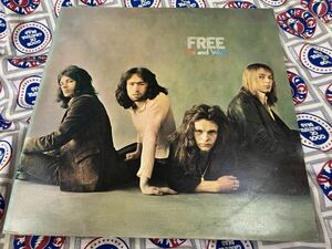 Free★中古LP/UKセカンドプレス盤「フリー～Fire＆Water」ピンクリム・レーベル