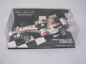 ミニチャンプス　ホンダレーシング　ショーカー　2006　バリチェロ　1/43