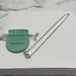 ●【売り切り】Tiffany&Co.ティファニー シルバーネックレス インフィニティ ブランドアクセサリー レディース 925刻印 