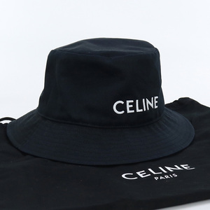 中古・未使用セリーヌCELINE バケットハット コットン 2AU5B04968P 38UB ランク：S us-1 メンズ