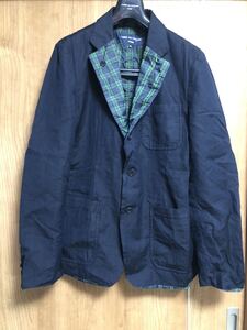 COMME des GARCONS HOMME リバーシブルジャケット ネイビー/グリーン サイズM 新品