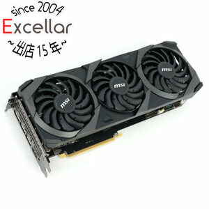 【中古】MSI製グラボ GeForce RTX 3080 VENTUS 3X PLUS 10G OC LHR PCIExp 10GB [管理:1050023393]