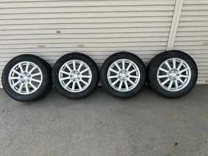 205/60R16トーヨー　TRANPATH TX2019年製造アルミホイール16インチ6.5J5X114.3