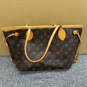 753◎1円スタート◎ LOUIS VUITTON ルイヴィトン ネヴァーフルPM M40155 モノグラム ハンドバッグ トートバッグ ブラウン系 レディース