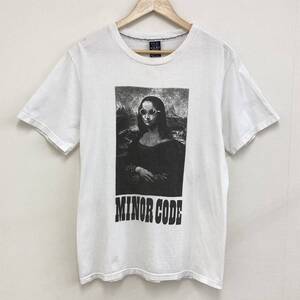 初期 NumberNine モナリザ Tシャツ ホワイト 白 2サイズ ナンバーナイン カートコバーン 半袖 VINTAGE Tee 本人期 archive 3060159