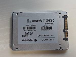 Transcend 　SSD128GB【動作確認済み】072641　