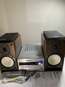 美品 ONKYO X-NFR7X(D) CD/SD/USB Bluetooth レシーバーシステム W5