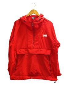 HELLY HANSEN◆ナイロンジャケット/-/-/レッド/無地