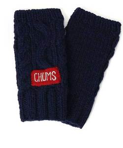 ＜ ネイビー ＞ CHUMS チャムス 手袋 チャムス ネパールニットカフゲイター Nepal Knit Cuff Gaiter CH09-1331