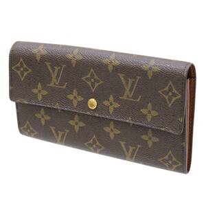 LOUIS VUITTON/ルイヴィトン ポルトフォイユ・サラ 旧型 長財布 モノグラム M61734 NT Bランク