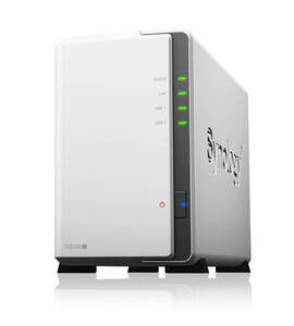 【中古】Synology DS220j [DiskStation 2ベイ NAS 4コアCPU 512MBメモリ SATA対応]