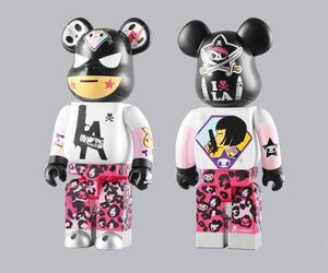 激レア 新品未開封 2009年 メディコムトイ ベアブリック トキドキMEDICOM TOY BE@RBRICK TOKIDOKI 2nd 400% TKDK LA