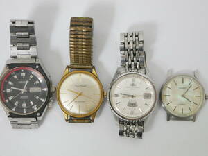 #6359 ORIENT kingdiver Y469135-4A T104923K T92060 I120-18400 royal weekly auto swimmer 自動巻き 手巻き オリエント キングダイバー