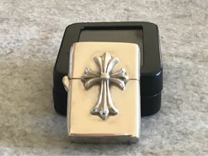 　CHROME HEARTS Zippo クロムハーツ　ジッポー　オイルライター　シルバー９２５Silver ケース付