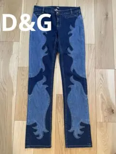 レア 希少 D&G DOLCE&GABBANA イタリア製 ヴィンテージ