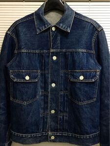 【2.3WASH】真紺 40-38 507XX 50年代 ドス黒 極上ハチノス鬼ヒゲ セカンド リーバイス LEVIS 501XX 506XX 557 558 501 505 ビッグE