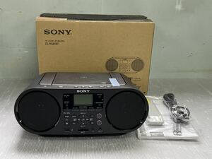 未使用品 SONY ソニー CDラジオ ZS-RS81BT [Bluetooth対応/SD/USB/語学学習機能/FM・AM] パーソナルオーディオシステム 17年製