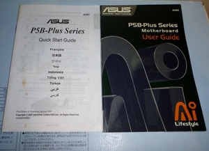 PT021 ASUS P5B-Plus マザーボード 付属品
