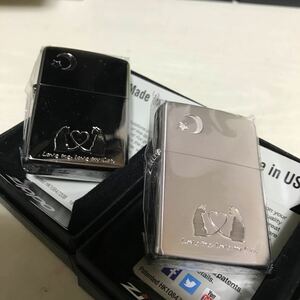 ZIPPO ジッポ 猫 ネコ CAT ペア 2個セット 未使用