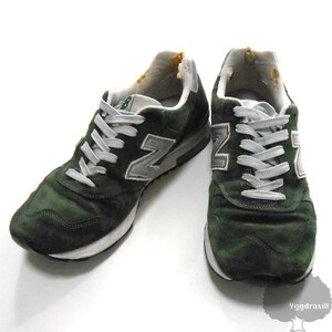 YGG★new balance ニューバランス M1400MG スニーカー シューズ 緑 USA製 US9.5 UK09 JP27.5cm メンズ 靴