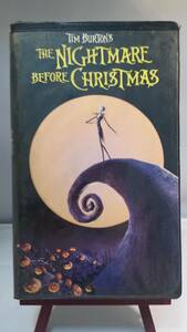 【VHS】Nightmare before Christmas ティム バートン ナイトメア ビフォア クリスマス 英語版