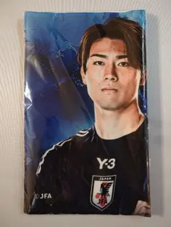 サッカー日本代表 中村敬斗 プレーヤーズ フェイスタオル スタッド・ランス