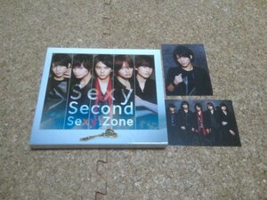 Sexy Zone【Sexy Second】★アルバム★初回限定盤B・CD+DVD★トレカ2枚封入（集合・松島総）★