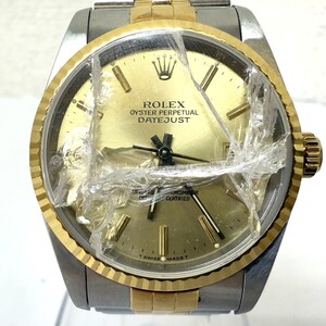 E845-O57-77◎ ROLEX ロレックス DATEJUST デイトジャスト ref.16233 L番 メンズ 腕時計 自動巻き