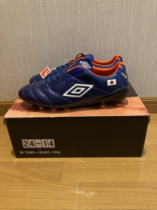 ★UMBRO アンブロ 遠藤保仁 ヤット ガンバ大阪 ジュビロ磐田 日本代表 スパイク 777足限定 アクセレイター ESE 27.0cm W杯 着用 新品★