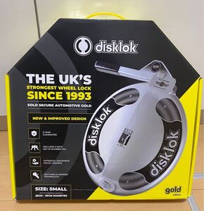 新品 【disklok】 Sサイズ イエロー 英国産 盗難防止 最強 ハンドルロック プラド ランクル ランドクルーザー 300 250 防犯 アルファード