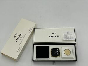 #523　中古　CHANEL シャネル N°5 プレスト パフューム 化粧品 3点セット