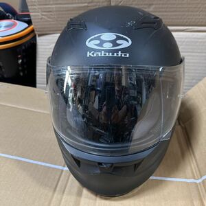 あ-4694）KABUTO Japan KAMUI ヘルメット サイM 57-58cm 中古現状品