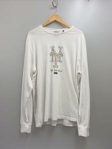 KITH◆×Rachel Goatley Mets Ls Tee/XL/コットン/WHT/KHM030381