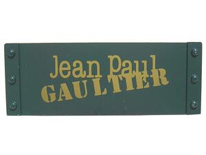 非売品　Jean Paul GAULTIER　ジャンポール・ゴルチエ　店舗用品　ロゴメタルプレート　ディスプレイ　②