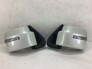 良品 JB23W ジムニー 純正 ドアミラー 左右 電動格納式 ヒーター ウインカー付 1カプラー 8ピン Z7T 白パール 電格 サイド ランドベンチャ