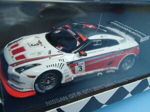 エブロ 1/43　ニッサン GT-R GT1 2010 #3 Swiss Racing Team （44355）